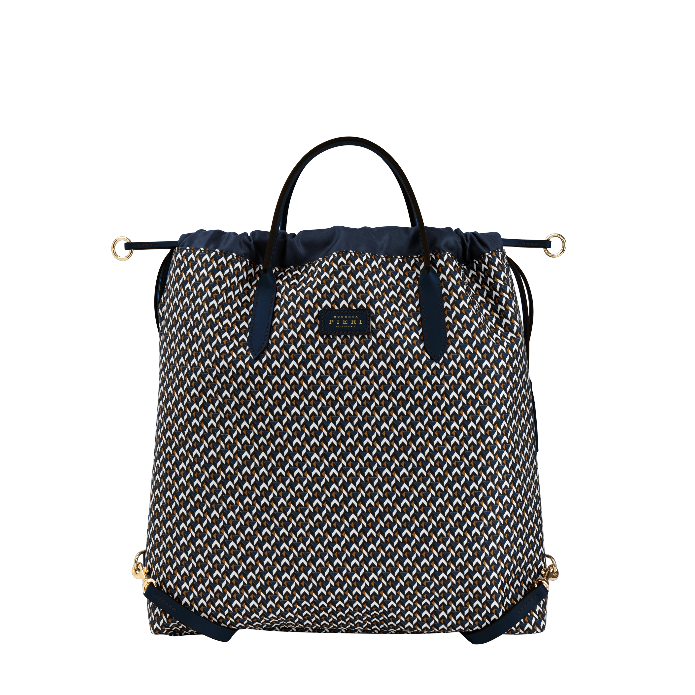 Viola Tatami Midnight Blue Backpack Roberta Pieri1