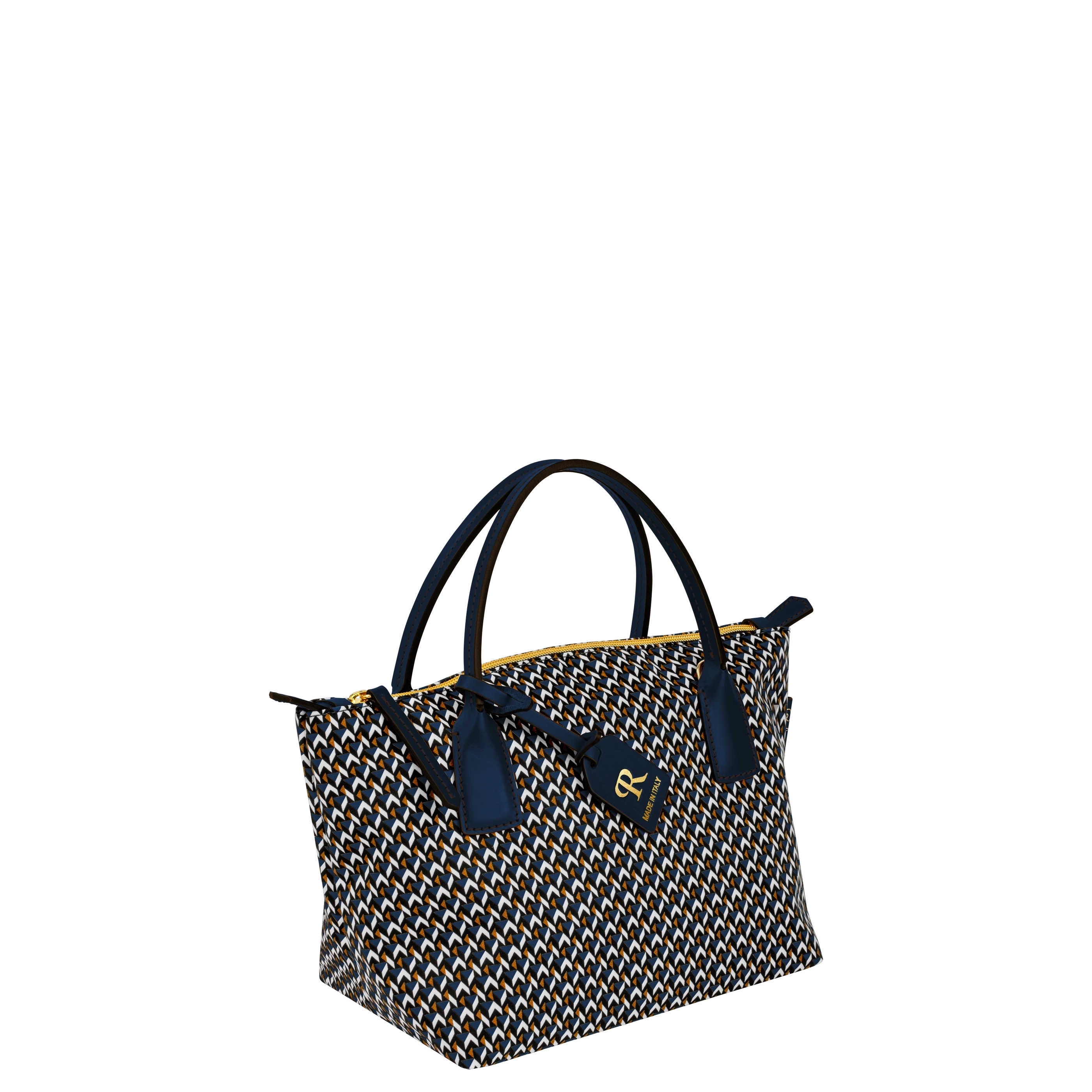 Robertina Mini Tatami Midnight Blue | Handbag - Roberta Pieri Robertina Mini Tatami Midnight Blue | Handbag - Roberta Pieri