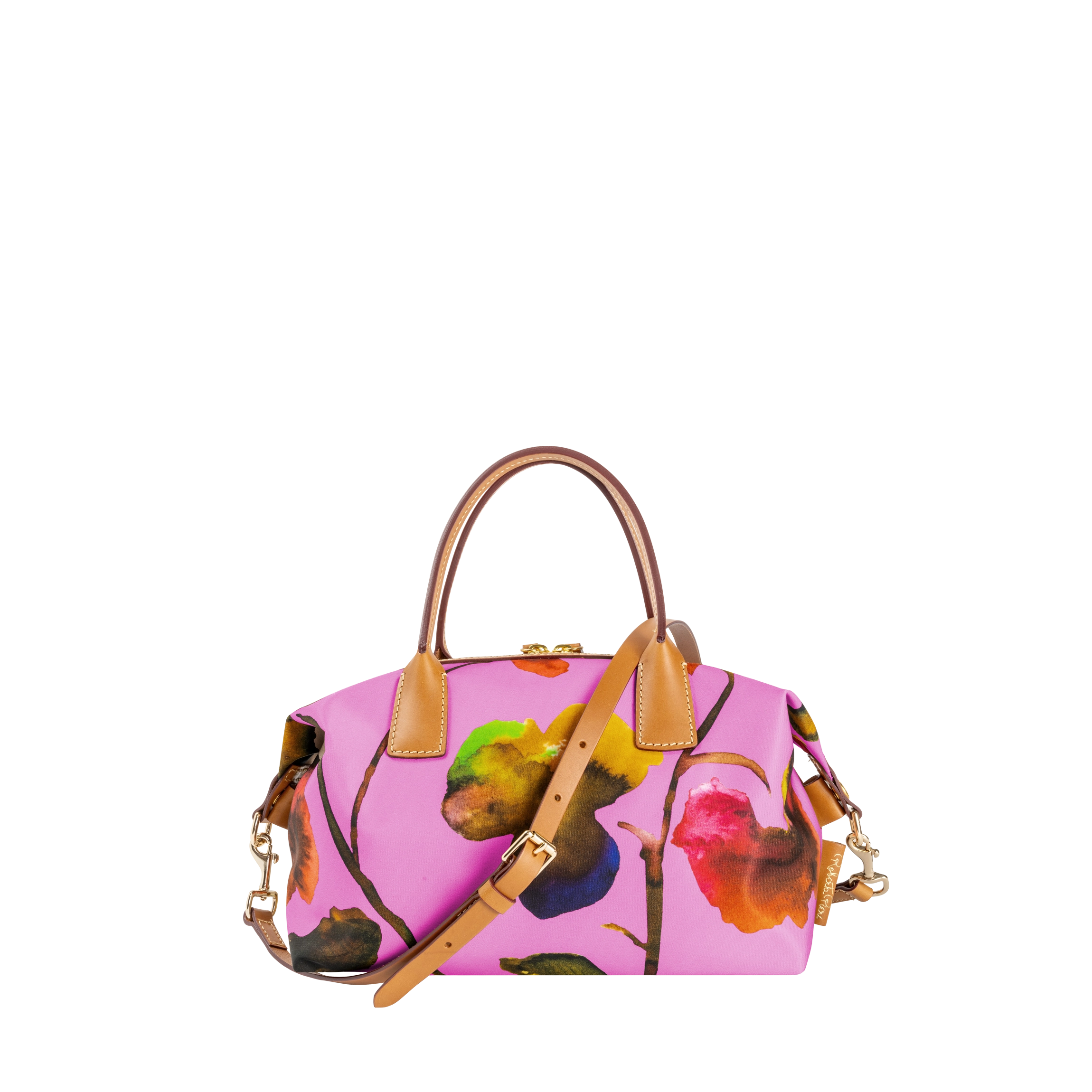 Bauletto Mini Flower Candy Rose | Handbag - Roberta Pieri