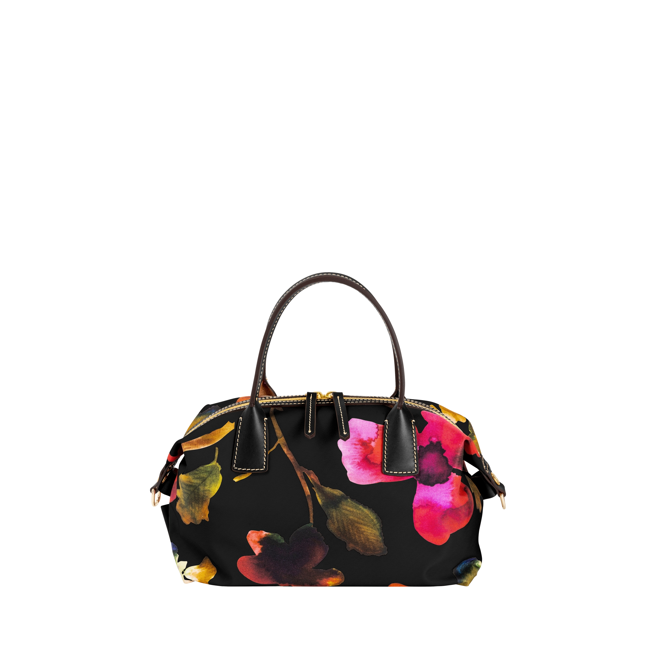 Bauletto Mini Flower Black | Handbag – Roberta Pieri